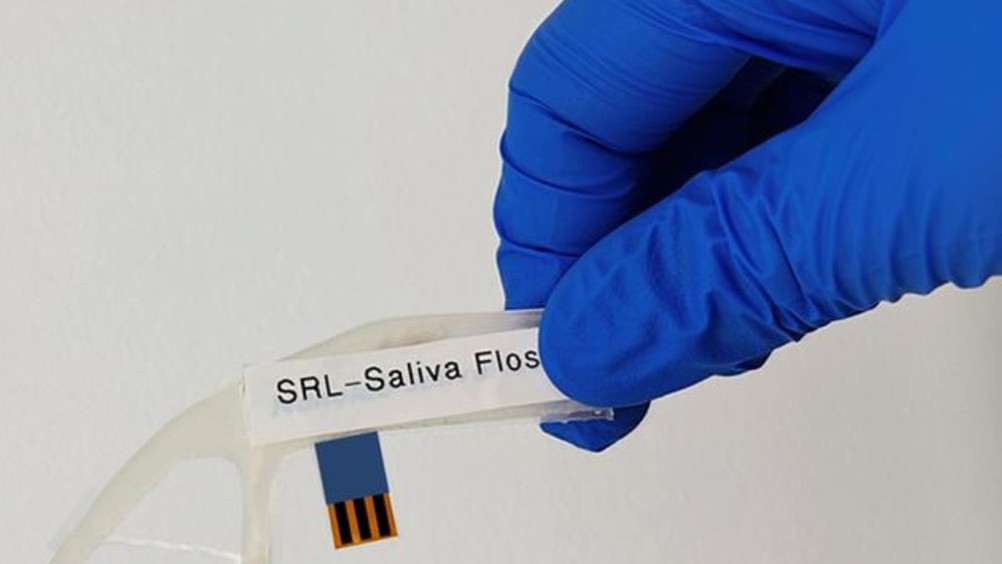 The Tufts dental floss pick has a sensor that can assess stress levels