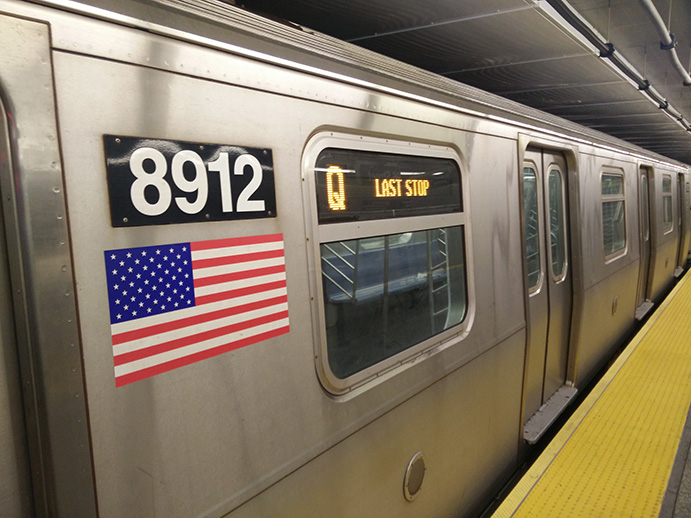 Second Avenue Subway train