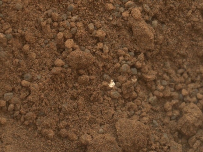 martian soil