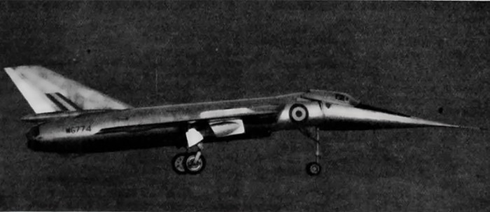 supersonic jet Fairey Delta 2