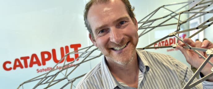 Mike Lawton, founder and CEO of Oxford Space Systems