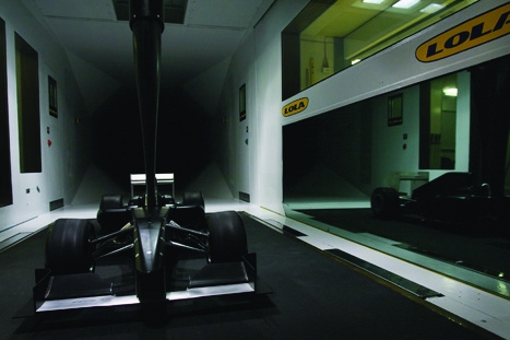 F1 model:wind-tunnel
