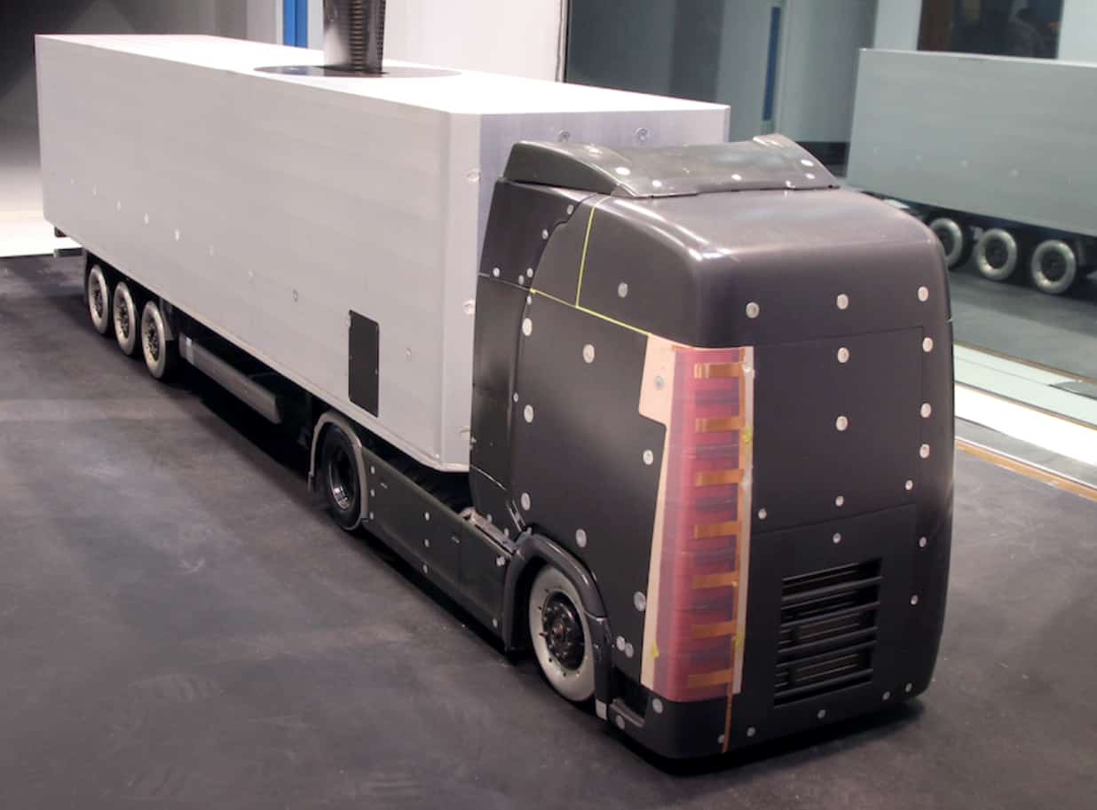 Plasma vortex generators could cut lorry fuel costs