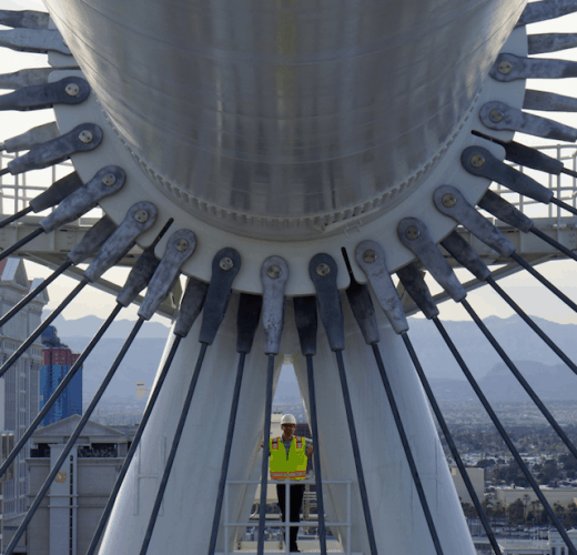 Award for Arts or Entertainment Structures: The Vegas High Roller, Las Vegas, USA (Arup)