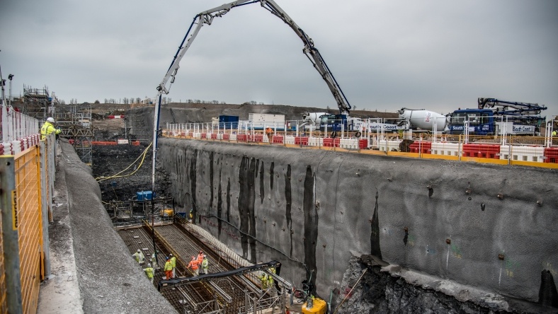 hinkley c concrete pour