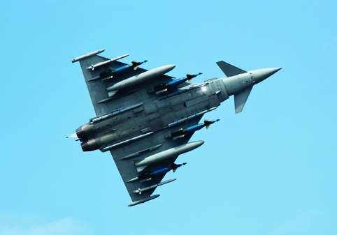 BAE Systems makes large chunks of the Eurofighter in the UK
