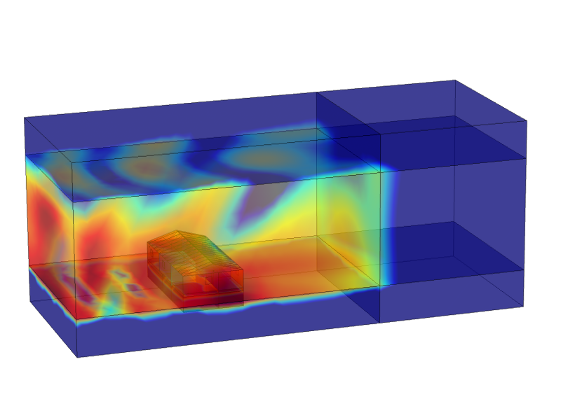 Tracking low-frequency sound waves in buildings 