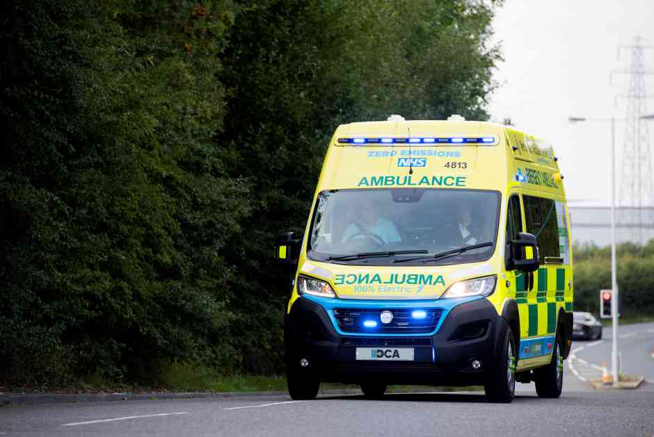 all-electric ambulance