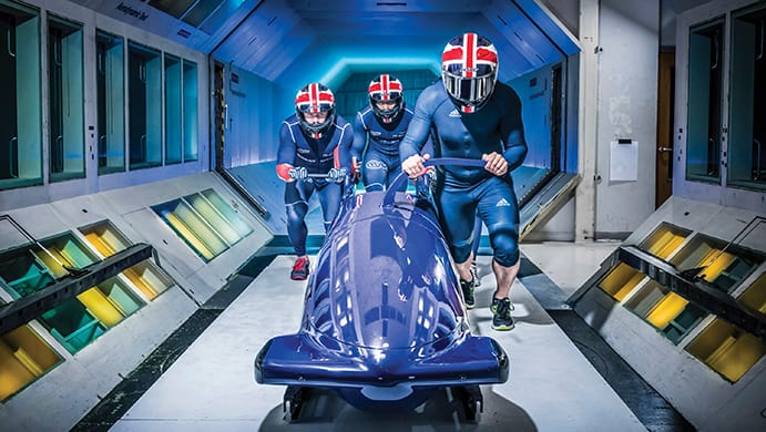 GB bobsleigh team