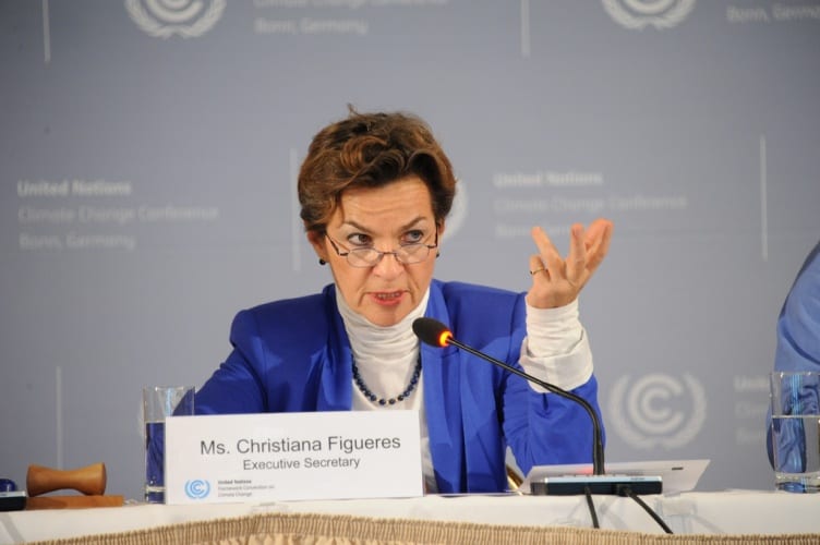 UNFCCC executive secretary Christiana Figueres
