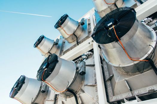  Climeworks' technology sucks CO2 directly from the air (Credit: Julia Dunlop)
