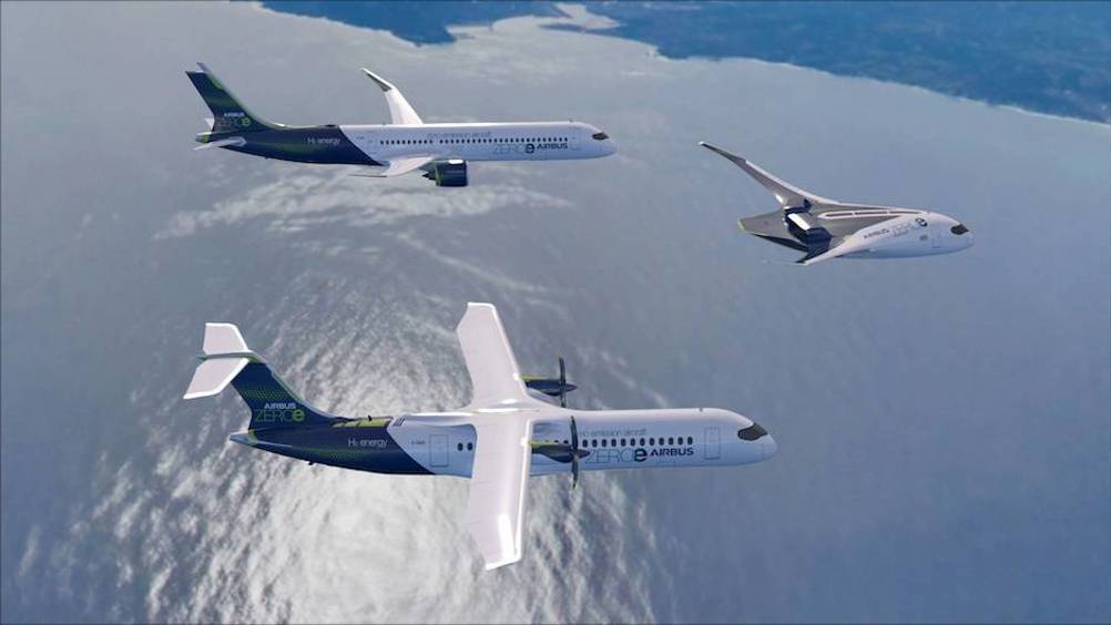 Airbus ZEROe - Formation Flight