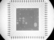 Examples of high levels of voiding within a solder joint