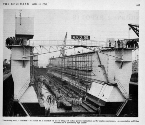 Admiralty floating dock