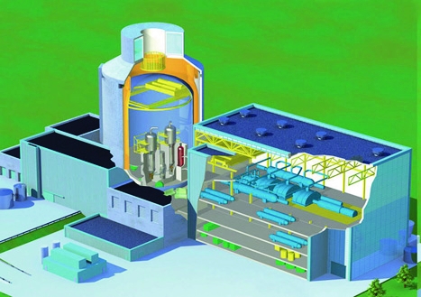 One of the two candidates for new nuclear build in the UK, the Westinghouse AP1000 is designed with passive safety systems