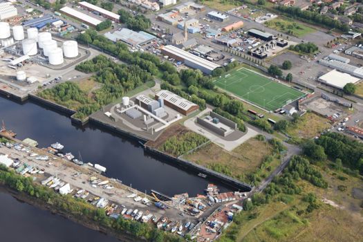 Artist's impression of the North Clyde facility