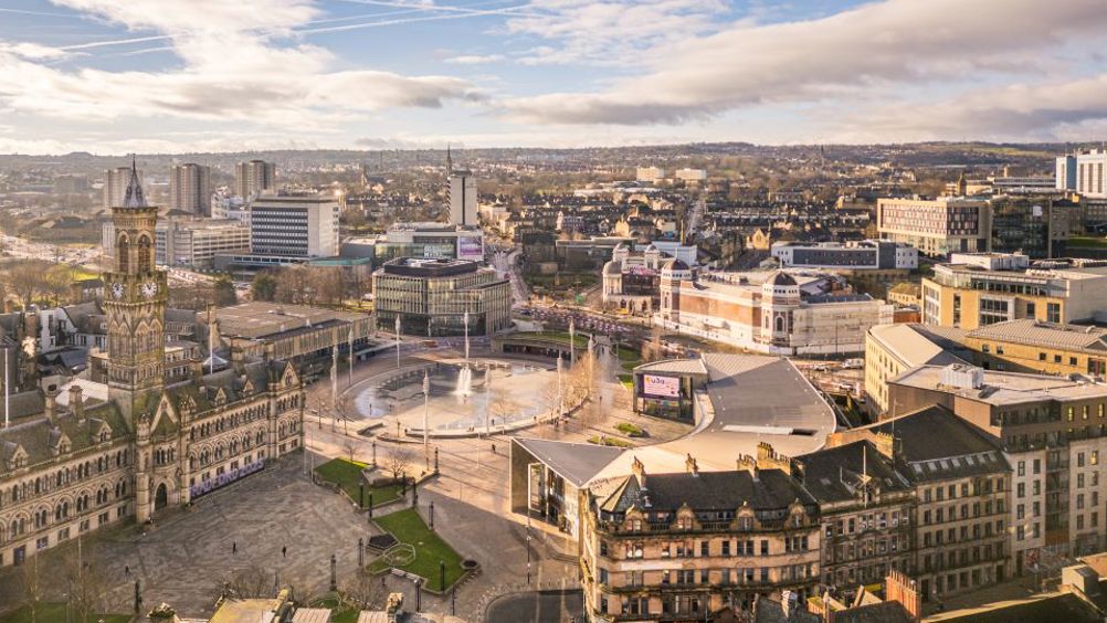 Pivotal to the Bradford development is an 8MW air source heat pump