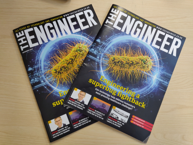 The Engineer print relaunch