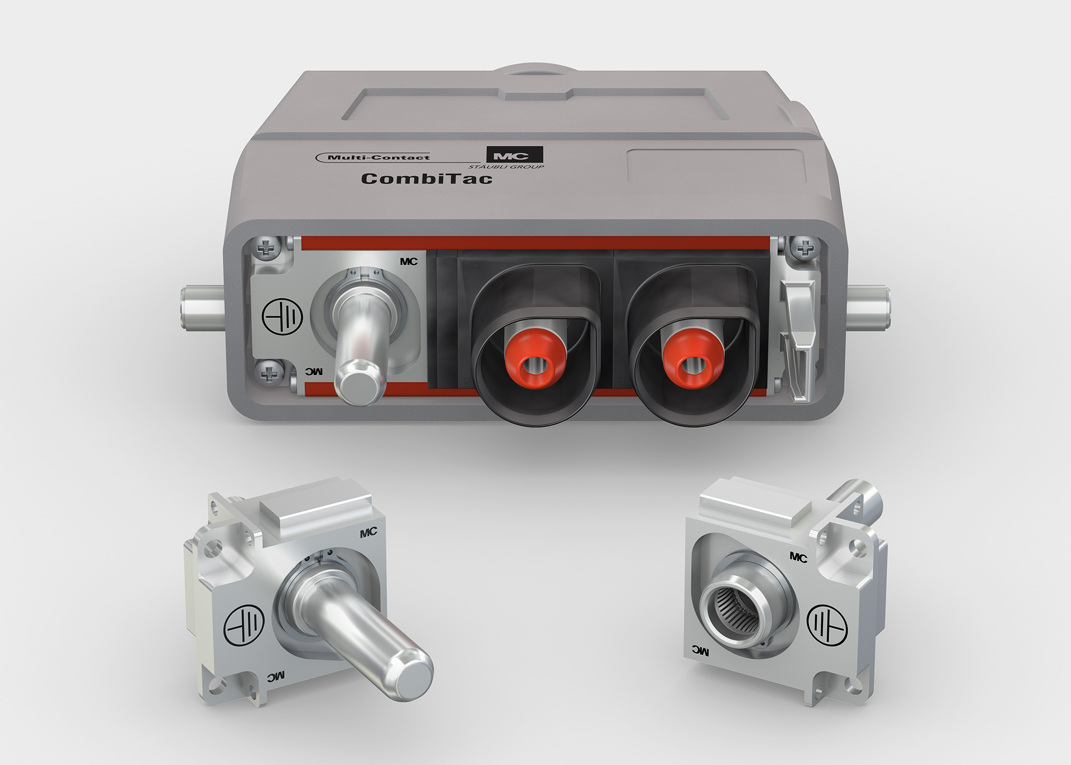 Protective grounding module for electrical connector system