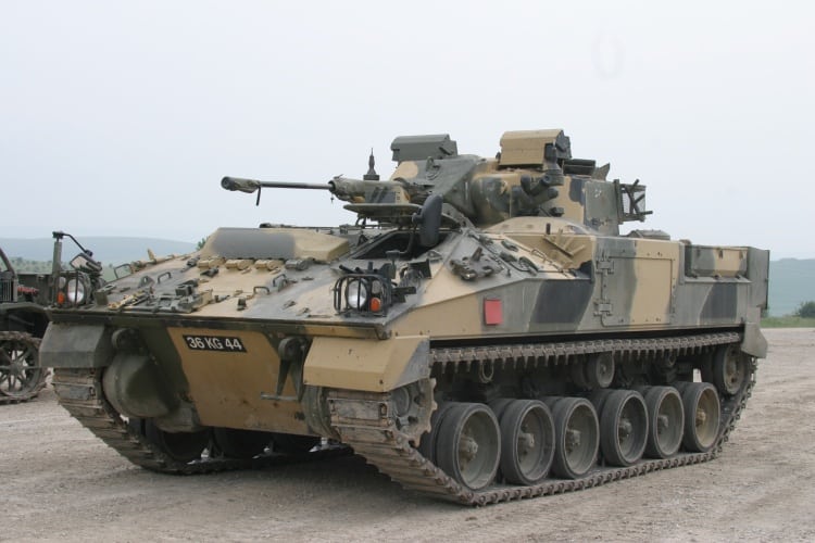 FV510 Warrior Infantry Section Vehicle