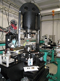 High pressure apparatus installed on the beamline BL14B1 at SPring-8, a third generation synchrotron radiation facility in Japan
