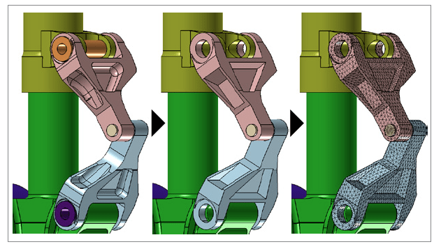 Faster CAD-to-mesh process