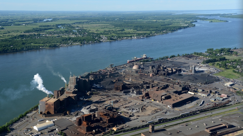 Rio Tinto Fer et Titane (RTFT) operations in Sorel-Tracy, Québec