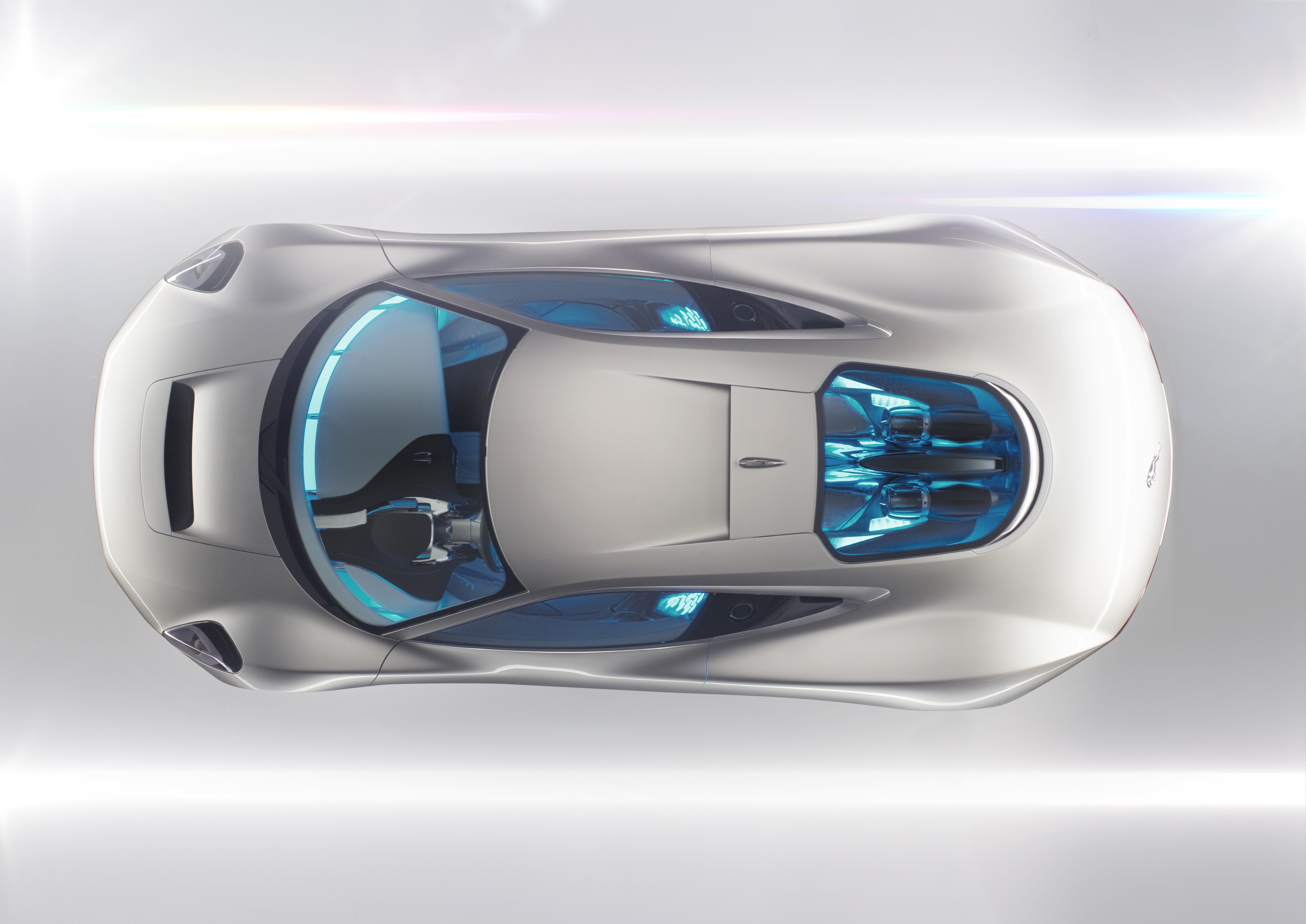 The C-X75 concept car features a gas-turbine developed by Bladon Jets