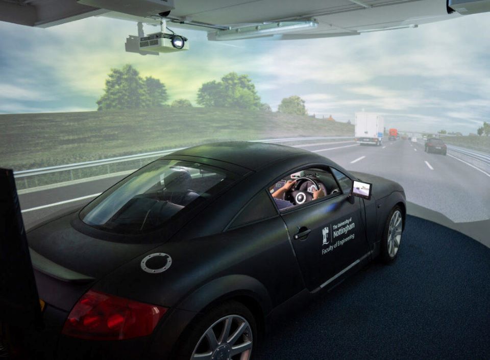 Driving simulator assists in validating drowsiness detection technology for engineers