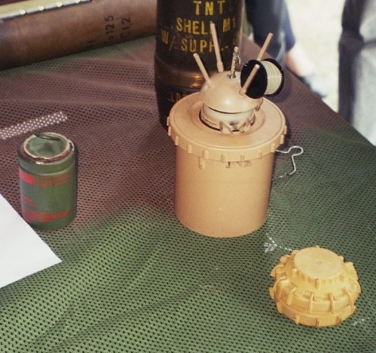 Anti-personnel mines