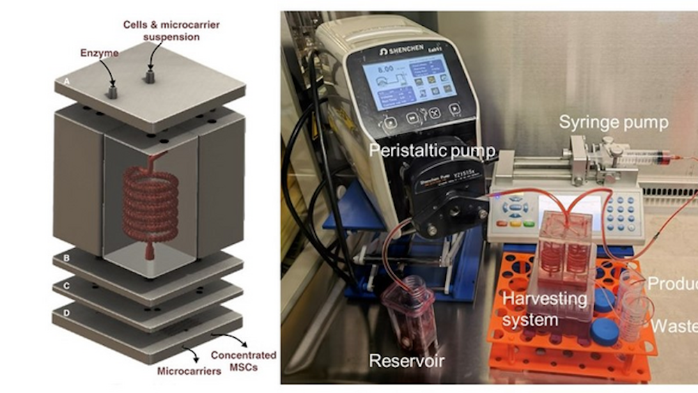 Modular 3D printed microfluidic system