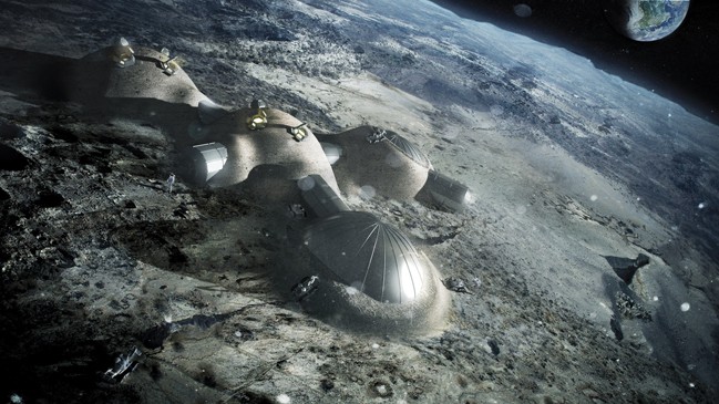 Any permanent base on the Moon or Mars will need to be built in situ rather than transported for later assembly