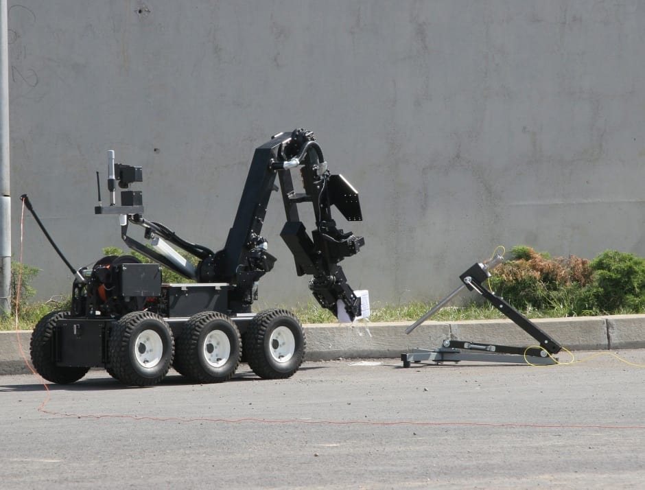 bomb disposal robot