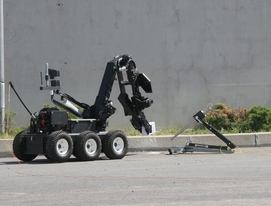 Bomb disposal shop robot manufacturers