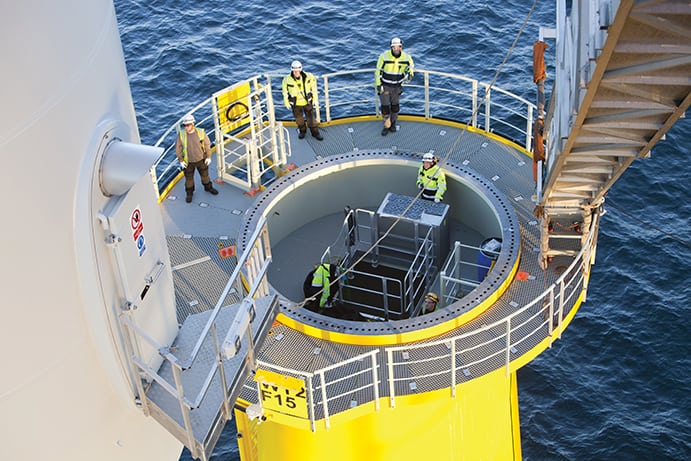 Walney Offshore wind farm