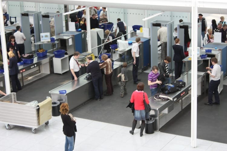 The technology has the potential to speed up security checks at airports. (Credit: Politikaner via CC)