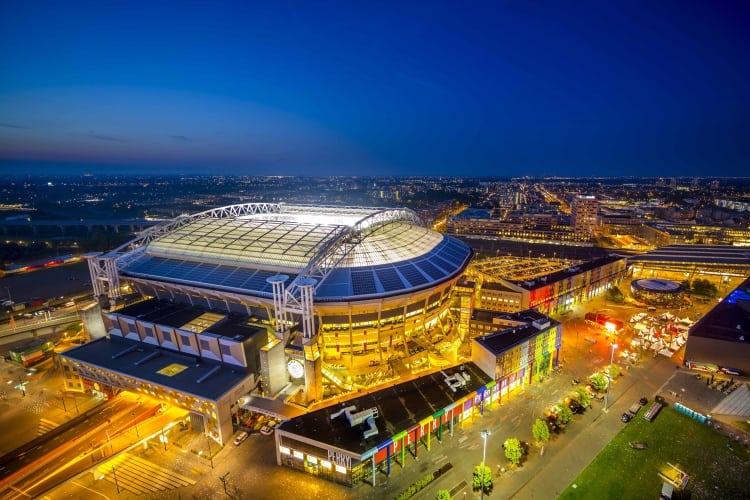 Amsterdam Arena will use reconditioned EV batteries for local storage
