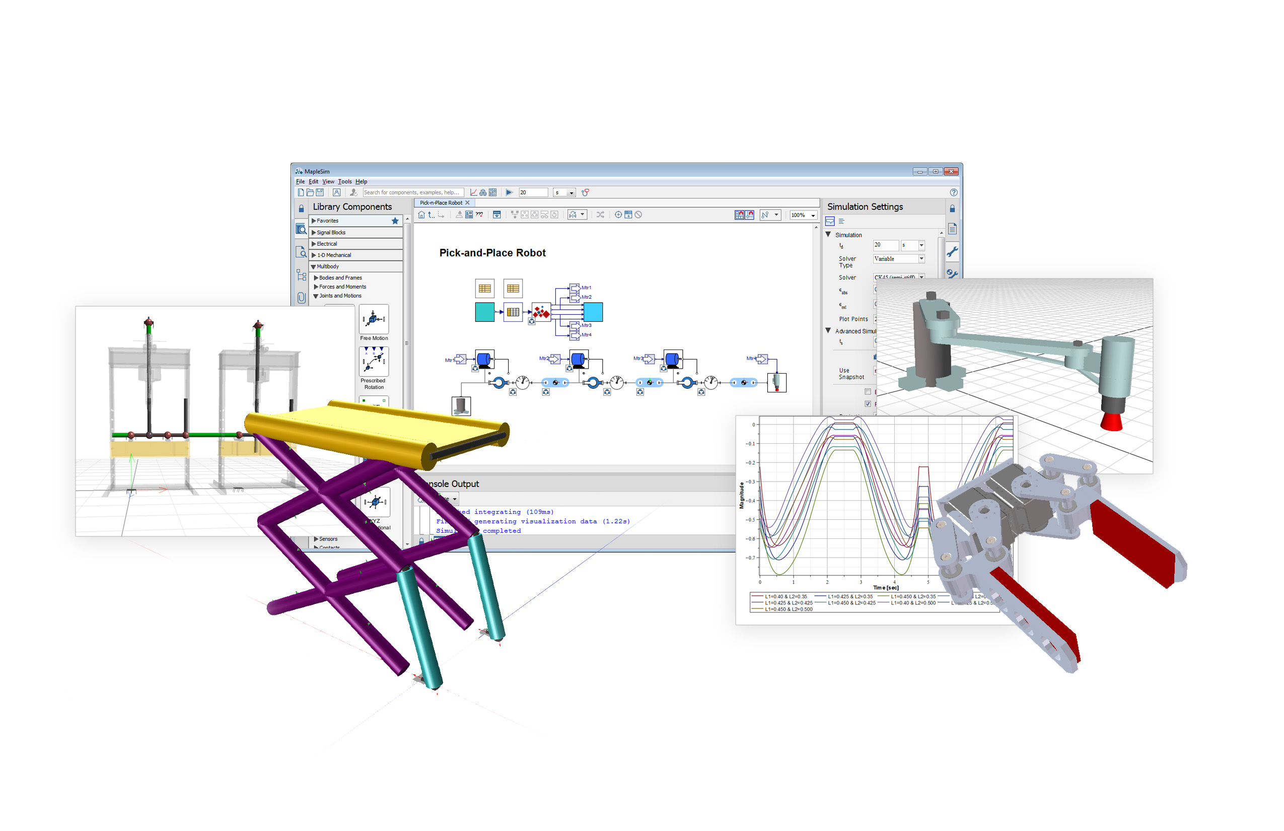 Latest MapleSim Release Makes Difficult Modelling Tasks Easier