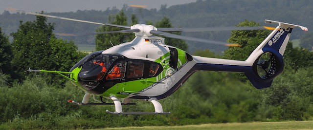 In over 28 flight hours logged during evaluations performed throughout its operating envelope, Bluecopter has confirmed the feasibility of Airbus Helicopters’ advancements in eco-friendly helicopter design