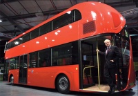 Route master:Boris Johnson unveils the classic