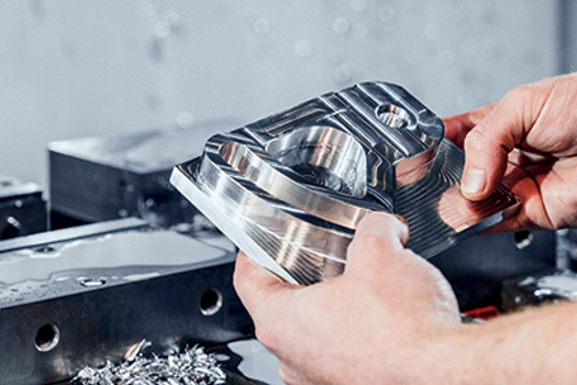  Parts can be milled in a range of materials