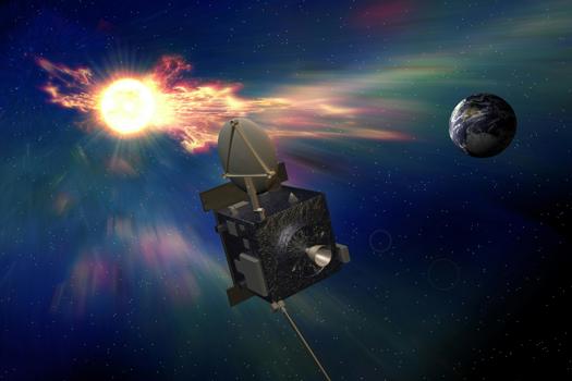 Artist's impression of the Vigil space weather satellite