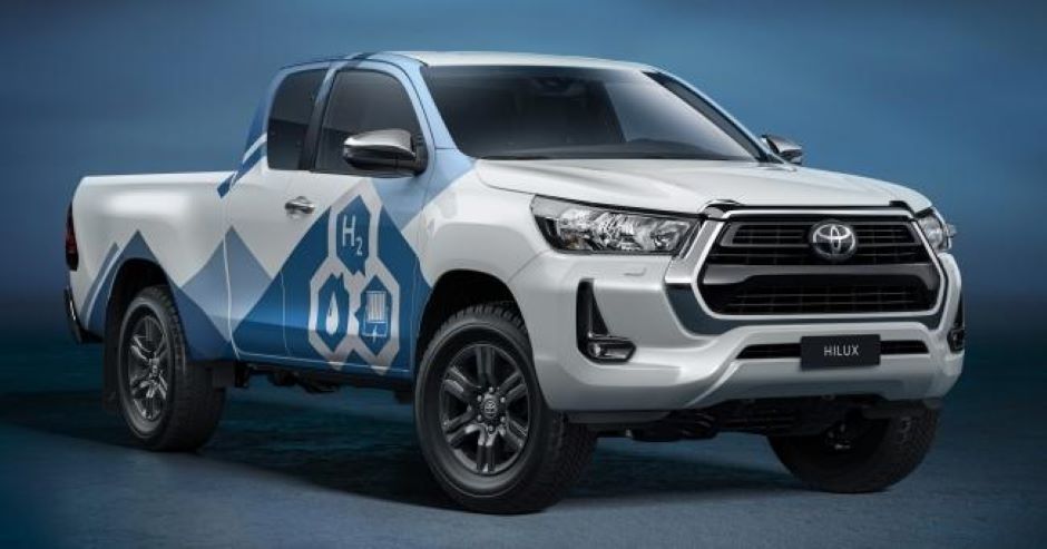 Toyota unveils prototype hydrogen fuel cell Hilux - The Engineer