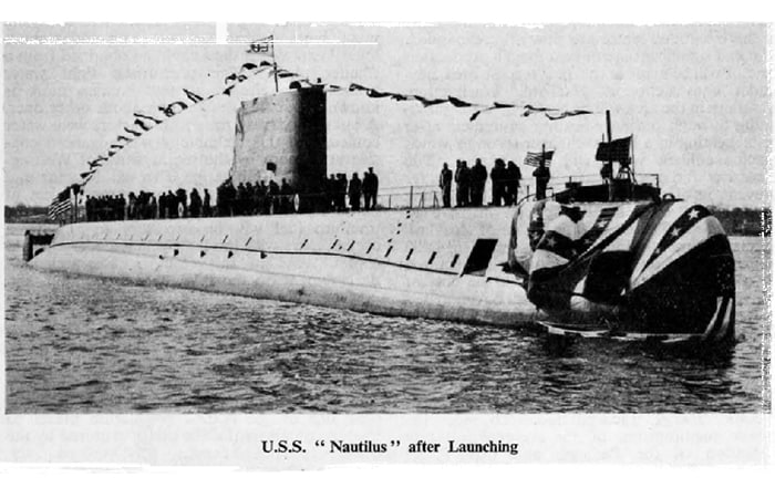 April 1954: The world's first nuclear submarine