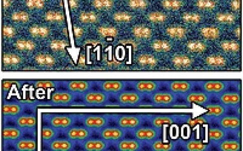 The new technique effectively eliminates distortion from nanoscale images