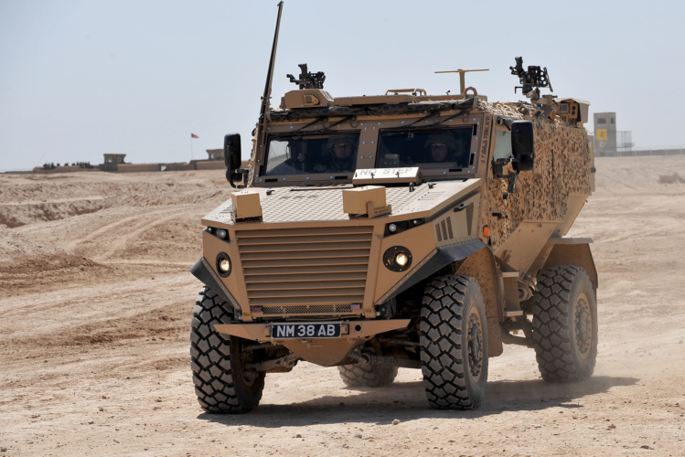 hybrid armoured vehicles