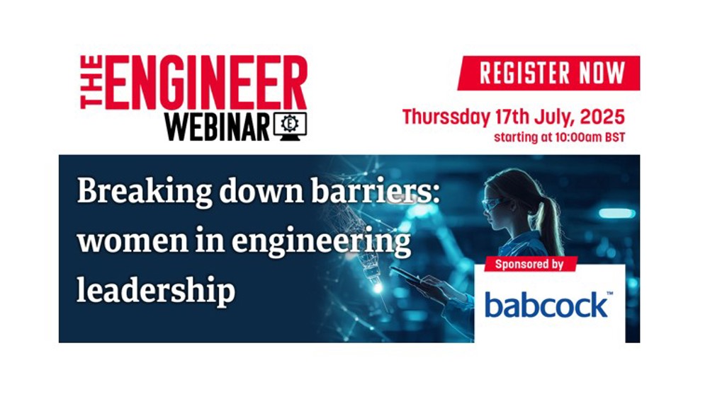 Webinar: Breaking down barriers - women in engineering leadership