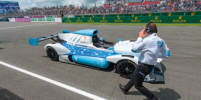 Green GT’s hydrogen-powered racing car