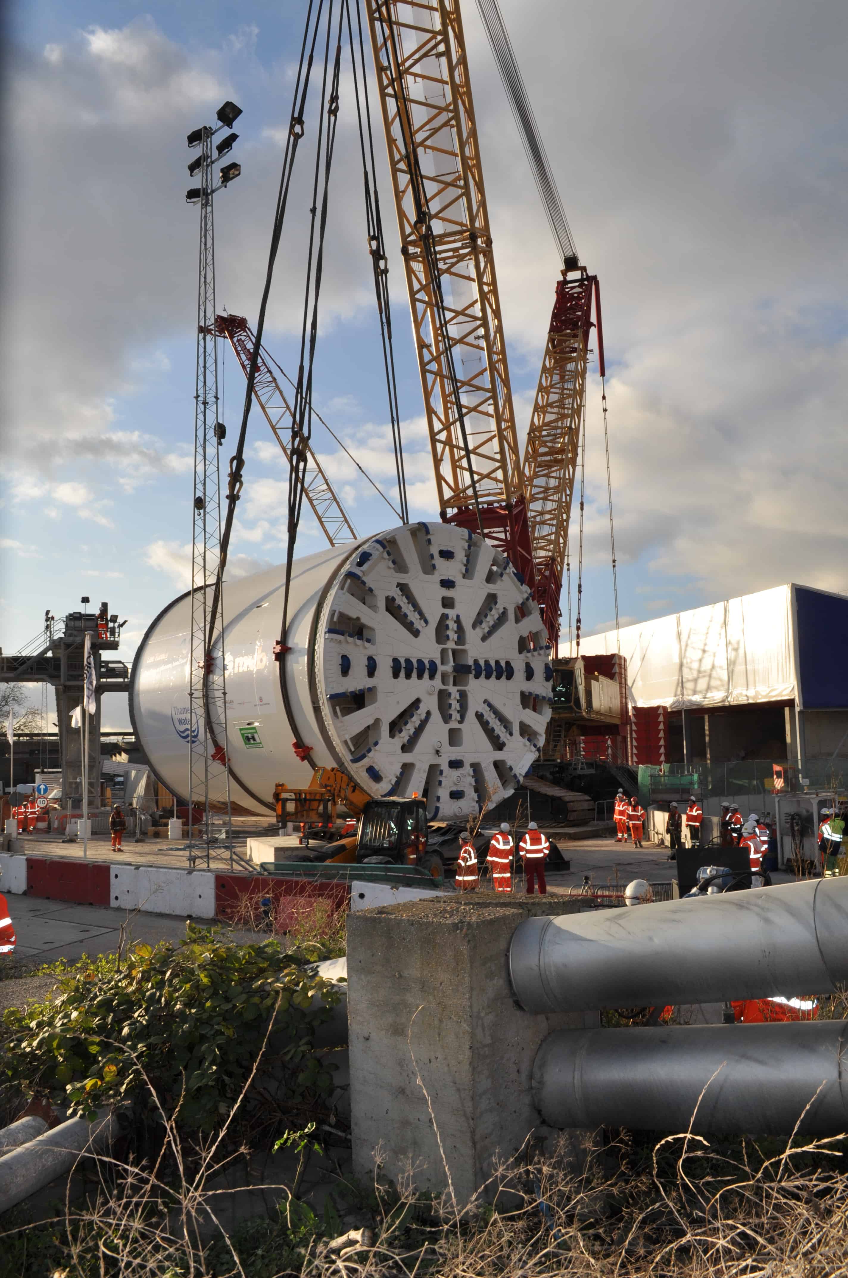 Te Thames Tideway tunnel - of which the Lee Tunnel, bored by this machine, is a part - will need large numbers of engineers