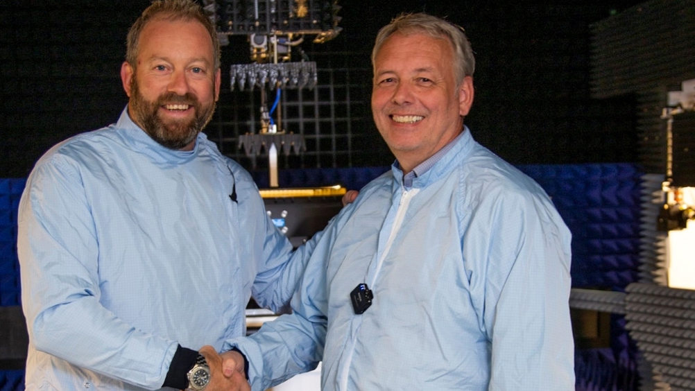 Mark Stead (Left) And Brian Kerse (Right) In New Test Facility